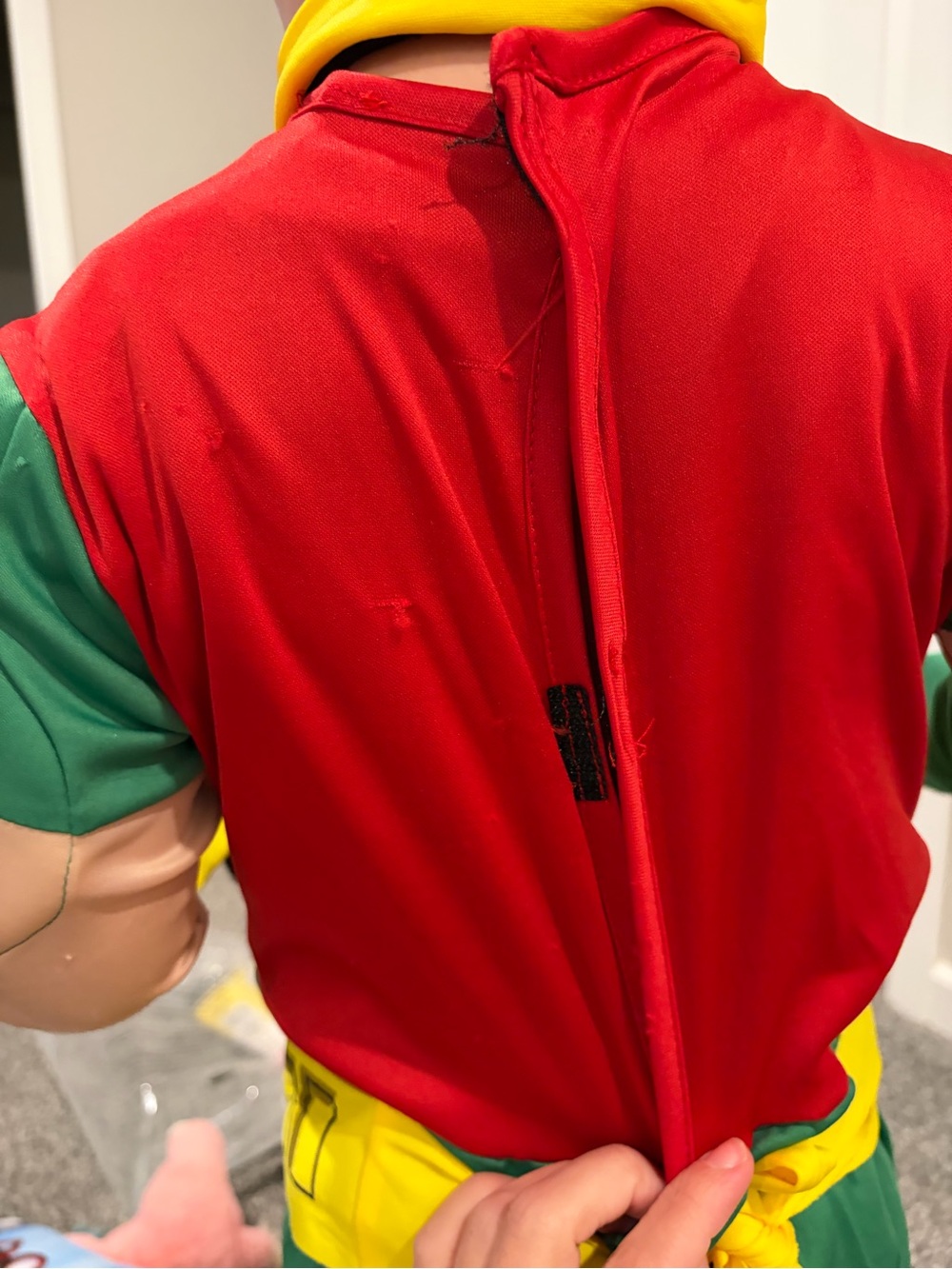 Rubie's Green, Red and Yellow Robin Superhero Costume - Picture 4 of 4